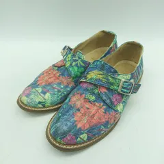 ◇ Θ 卑弥呼 花柄 レザーシューズ サイズ23.5 マルチカラー レディース E  【1412090039652】