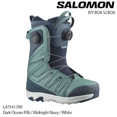サロモン スノーボード ブーツ レディース 24-25 SALOMON IVY SJ BOA アイビー ボア Dark Ocean F06 女性用 2025 日本正規品のサムネイル