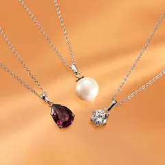 磁気ネックレス レディース おしゃれ 3本セット 貝パール スワロフスキー キュービックジルコニア