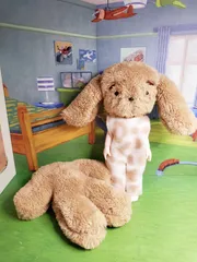 No.MO-00019　モフクル　モフクルさん　フレンド　毛刈り後　Mofkuru　幻獣犬モフクル　#Mofkuru　創作ドール　20250310-01　琥珀堂　Mofmof_Kurumi