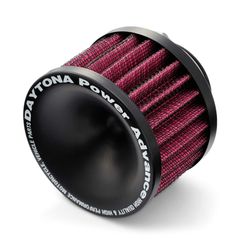 【数量限定】エアフィルター バイク用 取付口径φ35 パワーアドバンス ストレート パワーフィルター デイトナ(Daytona) 47030