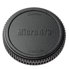 【人気商品】ブラック レンズリアキャップ マイクロフォーサーズ用 E-6333 ETSUMI エツミ