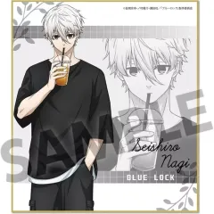 【中古】紙製品 凪誠士郎 「ブルーロック 描き下ろしトレーディングミニ色紙 日常 ver.」