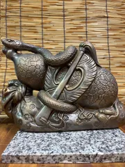 備前焼　巳年　花入　花器　花瓶　一輪挿し　瓢箪　縁起物　へび　ヘビ　蛇　細工物 備前焼巳年花入花器花瓶一輪挿し瓢箪縁起物へびヘビ蛇細工物