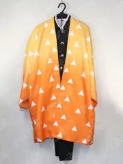 鬼滅の刃　我妻善逸　コストモ製Mサイズ 我妻善逸 コスプレ 衣装コストモ製 鬼滅の刃