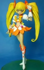 【中古】フィギュア キュアサンシャイン「ハートキャッチプリキュア!」DXガールズフィギュア～キュアマリン＆キュアサンシャイン～