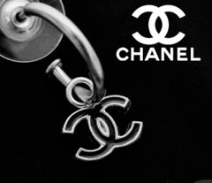【鑑定済】CHANEL フープピアス 片方 刻印あり BTS テテ着用