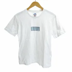 アディダス adidas ヴィンテージ 90s Tシャツ カットソー プリント 半袖 万国タグ 白 ホワイト M 1118 ■GY09