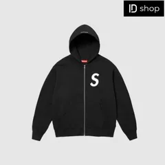 supreme Sロゴ ジップアップ フーデッド スウェットシャツ ネイビー　M Supreme S Logo Zip Up Hooded Sweatshirt - トップスオンライン