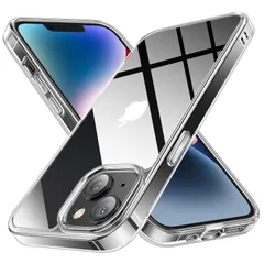 【在庫処分】黄ばみ防止 ワイヤレス充電対応 耐衝撃 米軍MIL規格取得 強化ガラス背面 カバー クリア iPhone ケース 14 ケース 6.1インチ 用 対応 iPhone14 スマホケース NIMASO NSC22H542