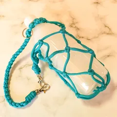 パラコード ボトルホルダー ドリンクホルダー ペットボトル ホルダー バンドメイド 推しカラー   500ml アグアグリーン グリーン 緑