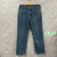 Lee リー デニムジーンズパンツ ブルー リラックスストレート ジップフライ 34×32 実寸W35in 2055512 USA 海外輸入 古着 R1-N016
