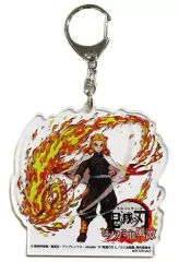 【中古】雑貨 煉獄杏寿郎 アクリルキーホルダー 「PS4/PS5ソフト 鬼滅の刃 ヒノカミ血風譚」 エビテン購入特典
