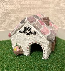 爬虫類　シェルター　ピンク