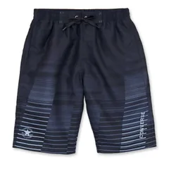 【【B】ブラック 765452BLACK】 水着 男の子 男子 キッズ ジュニア サーフパンツ CONVERSE コンバース 140 150 160cm 小学生 中学生 子供 おしゃれ スイムパンツ 海パン ハーフパンツ インナー付き