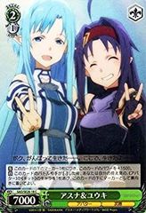 [중고] 바이스슈바르츠 아스나 & 유우키 공통 SAO/SE26-18-P+C [ 소드 아트 온라인 Vol.2]