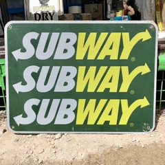 2026年最新】サブウェイ 看板の人気アイテム - メルカリ
