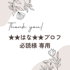 ★★はな★★プロフ必読様 専用
