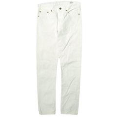 orslow オアスロウ 日本製 107 IVY SLIMFIT WHITE DENIM アイビースリムフィット ホワイトデニムパンツ M(2) ホワイト 5ポケット テーパード ジップフライ ジーンズ ボトムス g16815