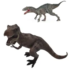 UTST 恐竜 フィギュア おもちゃ 子供インドミナスレックス ティラノサウルス フィギュア プレゼント 6＋ (赤T. rex＋子供ﾐﾅｽ) [赤T. rex＋子供ﾐﾅｽ]