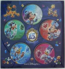 ディズニー 東京ディズニーシー 15周年キャンデー缶5個セット