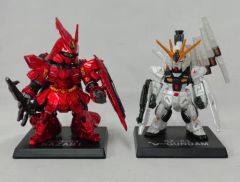 ガンダムコンバージリペイント完成品 νガンダム×サザビーセット - メルカリ