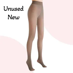 【未使用】裏起毛 タイツ レディース 透け感 厚手 ストッキング風 着圧 美脚 冬用 防寒,ORTCI 裏地ベージュでストッキング風透け感。美脚・美尻効果◎オフィスにも◎撮影開封のみ未使用