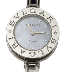 ★箱保付！美品！BVLGARI ブルガリ B-Zero1 BZ22S シェル文字盤 クォーツ レディース★