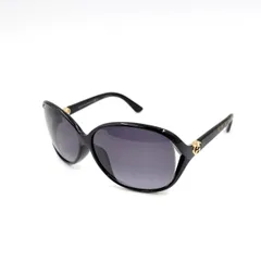 【極美品】GUCCI ハート型インターロッキングG サングラス 箱ケース付属品有 グッチインターロッキングハート 茶 ユニセックス サングラス