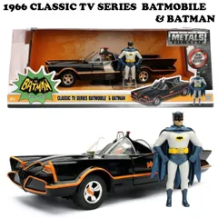 【超お得！】MATTEL バットマン 1966TVシリーズ3体セット＆バットカー 超お得！】MATTEL バットマン 1966TVシリーズ3体セット＆バットカー