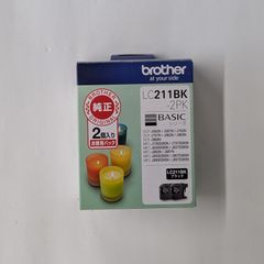 ブラザー　純正インクカートリッジ　LC211BK-2PK　有効期限2026.4