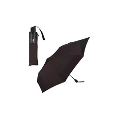 Wpc. [リュックが濡れない] 折りたたみ傘 BACK PROTECT FOLDING ブラウン×ブラック 雨傘 晴雨兼用 55cm 大きい メンズ 男性 バックパック 後ろが長い 通勤 通学 シンプル おしゃれ UX004-934-002 1