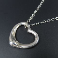 100954 TIFFANY&Co. ティファニー オープンハート エレサペレッティ アクセサリー 4.7g ネックレス