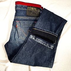 送料無料★即決★ EDWIN 503 jerseys 日本製 綿 ジーンズ カジュアル XS ストレッチ インディゴ エドウィン レディース デニム