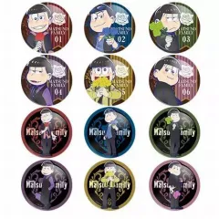 【中古】バッジ・ピンズ(キャラクター) 全12種セット 「おそ松さん MatsunoFamily トレーディング缶バッジ vol.2」