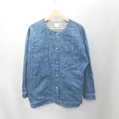 ◇ ⊇ LAKOLE ラコレ デニム 長袖 ジャケット サイズS ブルー レディース E  【1502200010142】のサムネイル