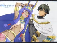 [중고] 태피스트리 니토크리스 & 오지만디아스 B2 태피스트리 [Blu-ray/DVD 극장판 Fate/Grand Order -신성원탁영역 카멜롯- 전편 Wandering;Agateram] 갓츄야 구입 특전