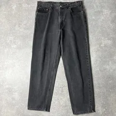 90s Levis 550 0260 ブラック デニム パンツ 36 32 / 90年代 リーバイス オールド ジーンズ ジーパン 黒 テーパード