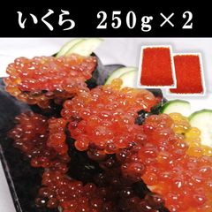 鱒イクラ醤油漬け 250g×2セット　手巻き寿司　いくら丼　冷凍　ヤマト　クール便