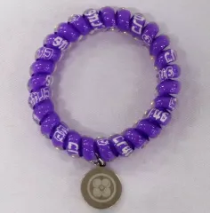 【中古】アクセサリー(非金属)(女性) 高城れに(ももいろクローバーZ) コイルブレス(パープル) 「ももいろクリスマス 2016～真冬のサンサンサマータイム～」 MOMOガチャ!景品