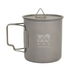 WAQ チタンマグ シングルウォールマグ 450ml