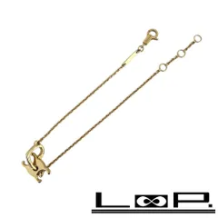 美品✨CELINE ブレスレット マカダム　トリオンフ ゴールド　松村北斗着用 美品✨CELINE ブレスレット マカダム トリオンフ ゴールド 松村