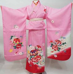 草履バッグセット 正絹帯地 彩小径（いろこみち） Lサイズ 適合足 