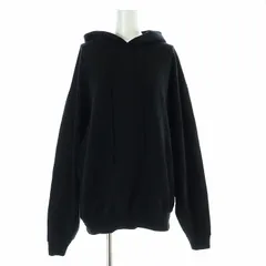 オーラリー AURALEE SUPER SOFT SWEAT BIG P/O PARKA パーカー プルオーバー 長袖 3 L 黒 ブラック /AT ■OSのサムネイル