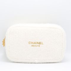 CHANEL クリスマスコフレ 2024 ポーチ シャネル ホリデー ホワイト