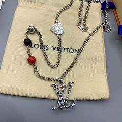 【ルイヴィトン】LV × YK ペンダントLV インフィニティ ドットRR187