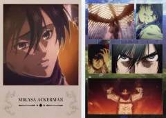 【中古】キャラカード ミカサ・アッカーマン メモリアルカード ～最後の戦い～ 「一番くじ 進撃の巨人～地鳴らし～」 F賞 