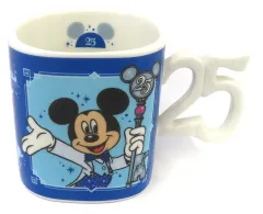 【中古】マグカップ・湯のみ ミッキーマウス＆ミニーマウス スーベニアカップ 「東京ディズニーリゾート25thアニバーサリー」 東京ディズニーリゾート限定