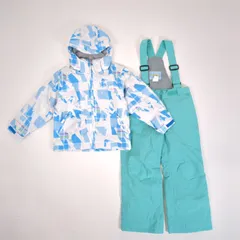 ジュニア スキーウェア上下セット JR-9056 ブルー 110cm