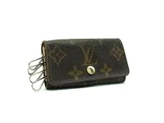 LOUIS VUITTON ルイヴィトン M62631 モノグラム ミュルティクレ4 4連 キーケース 鍵入れ レディース メンズ ブラウン系 DJ3606